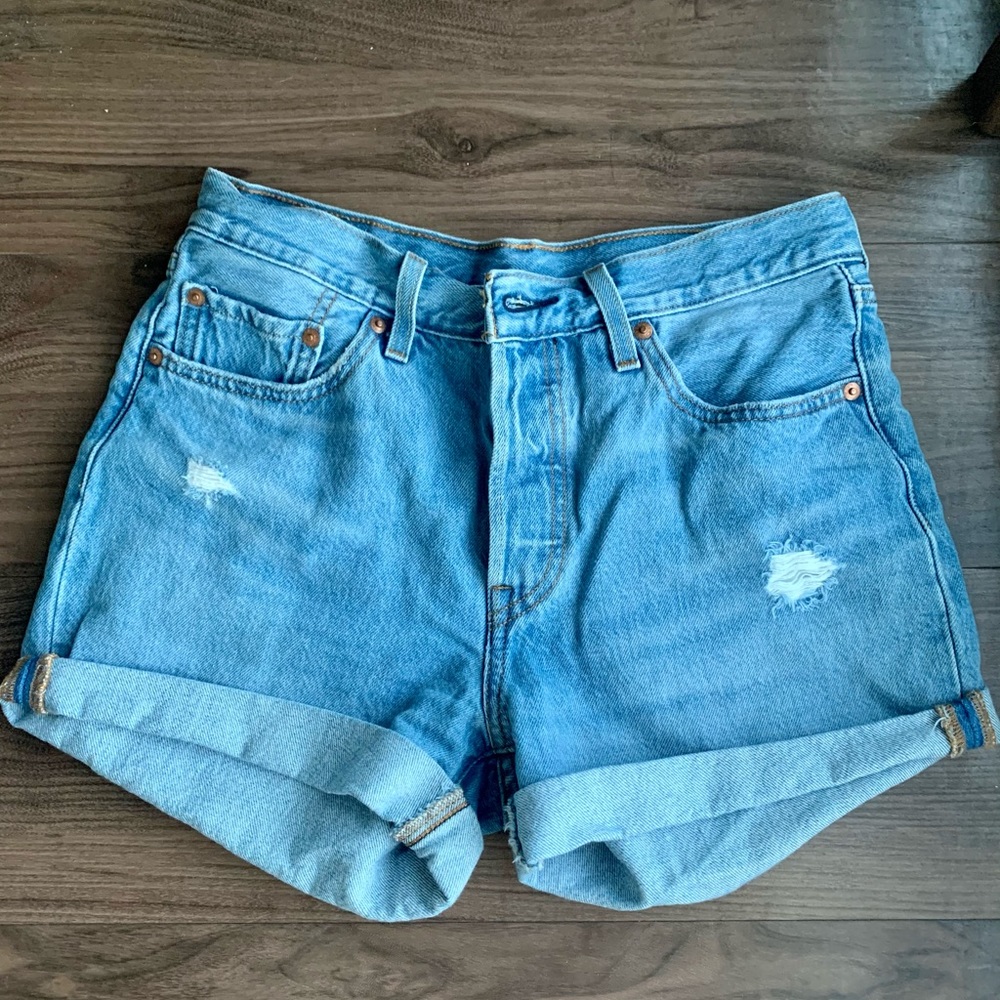 Levi’s High Rise 501 Jean Shorts